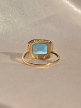 Load image into Gallery viewer, Vintage 14k Topaz Diamond Cocktail Ring