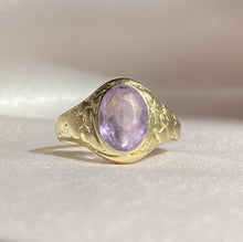 Load image into Gallery viewer, Vintage 10k Lavender Amethyst Ring