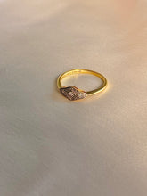 Load image into Gallery viewer, Antique 18k + Platinum Diamond Art Deco Ring
