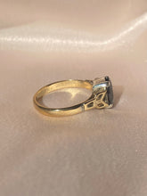 Load image into Gallery viewer, Antique 9k Cushion Garnet Ring