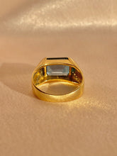 Load image into Gallery viewer, Vintage 14k Topaz Diamond Ring