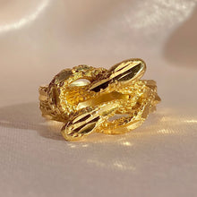 Load image into Gallery viewer, Vintage 14k Double Headed Snake Ring