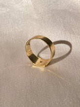 Load image into Gallery viewer, Antique 9k Starburst Diamond Signet Ring 1931