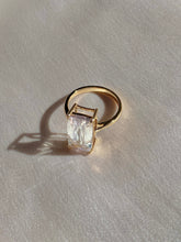 Load image into Gallery viewer, Vintage 14k Light Pink Morganite Solitaire Cocktail Ring