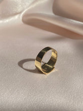 Load image into Gallery viewer, Antique 9k Gypsy Diamond Signet Ring