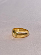 Load image into Gallery viewer, Antique 18k Trilogy Diamond Gypsy Ring 1918