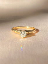 Load image into Gallery viewer, Antique 14k Solitaire Old European Diamond Engagement Ring 1930
