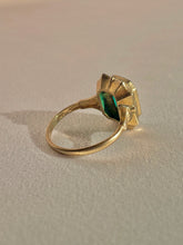 Load image into Gallery viewer, Antique Paste Green Crystal Ring