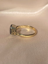 Load image into Gallery viewer, Antique 9k Cushion Garnet Ring