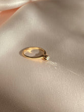 Load image into Gallery viewer, Victorian 14k Gold Old European Cut Solitaire Diamond Belcher Ring
