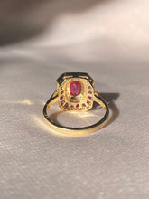 Load image into Gallery viewer, Ruby Diamond Target Deco Ring