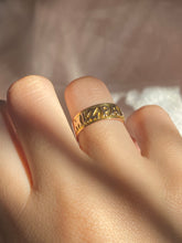 Load image into Gallery viewer, Antique 9k Gold Mizpah 1899 Ring Band