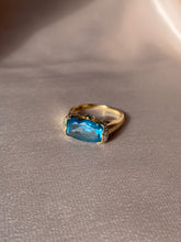 Load image into Gallery viewer, Vintage 14k Topaz Diamond Ring