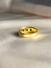 Load image into Gallery viewer, Antique Rose Cut Diamond 18k Gypsy Ring