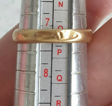 Load image into Gallery viewer, Antique 18k Ruby Diamond Gypsy Starburst Trilogy Ring 1916