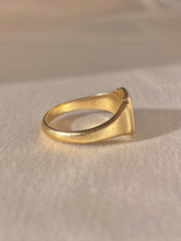 Load image into Gallery viewer, Vintage 9k Square Signet Ring 1950s