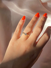 Load image into Gallery viewer, Antique 14k Solitaire Old European Diamond Engagement Ring 1930