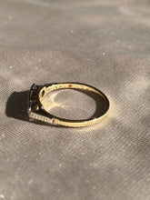 Load image into Gallery viewer, Antique Gypsy Diamond 18k Gold Platinum Ring