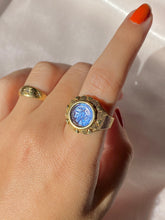 Load image into Gallery viewer, 18k Italian Angel Cherub Intaglio Ring