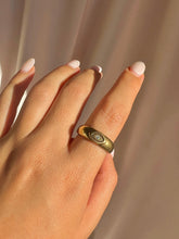 Load image into Gallery viewer, Vintage 9k Diamond Eye Ring 2000