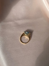 Load image into Gallery viewer, Vintage 14k Topaz Diamond Ring