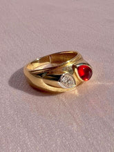 Load image into Gallery viewer, 10k Ruby Diamond Soprano Ring by 23carat
