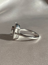 Load image into Gallery viewer, Emerald Diamond White Gold Target Deco Ring