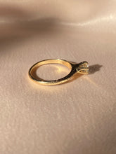 Load image into Gallery viewer, Antique 14k Solitaire Old European Diamond Engagement Ring 1930