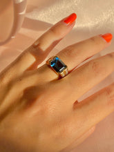 Load image into Gallery viewer, Vintage 14k Topaz Diamond Ring