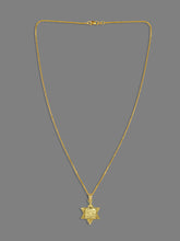 Load image into Gallery viewer, Vintage Judaica Ten Commandments Star of David Pendant
