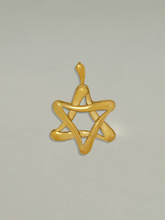 Load image into Gallery viewer, Vintage Judaica Lucid Star of David Pendant
