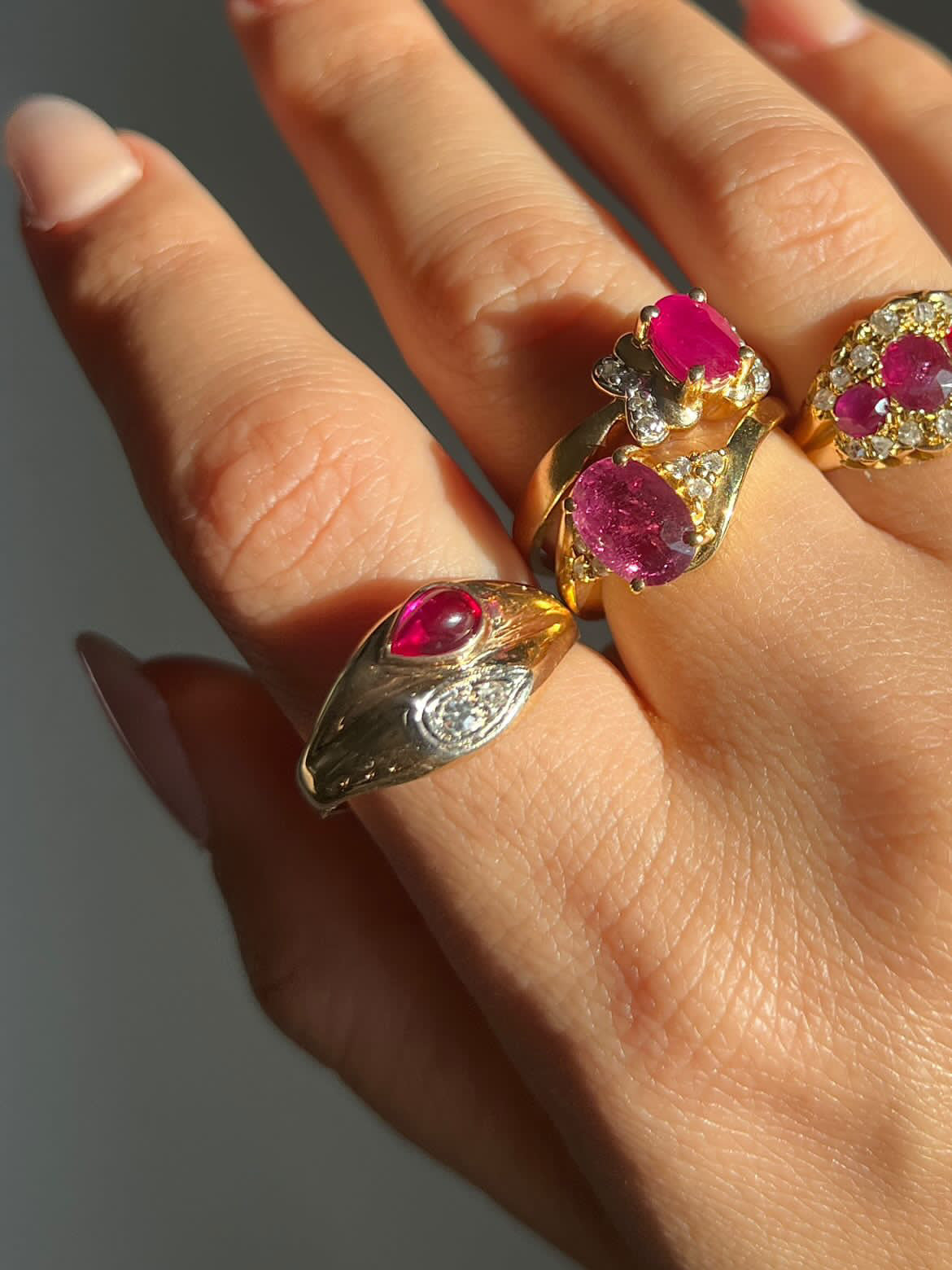 Vintage Double Soprano Ring