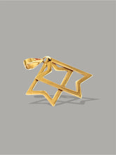 Load image into Gallery viewer, Vintage Judaica Star of David Layered Pendant

