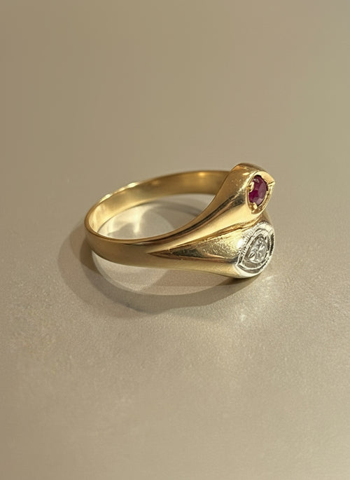 Vintage 1940s Baby Soprano Ring
