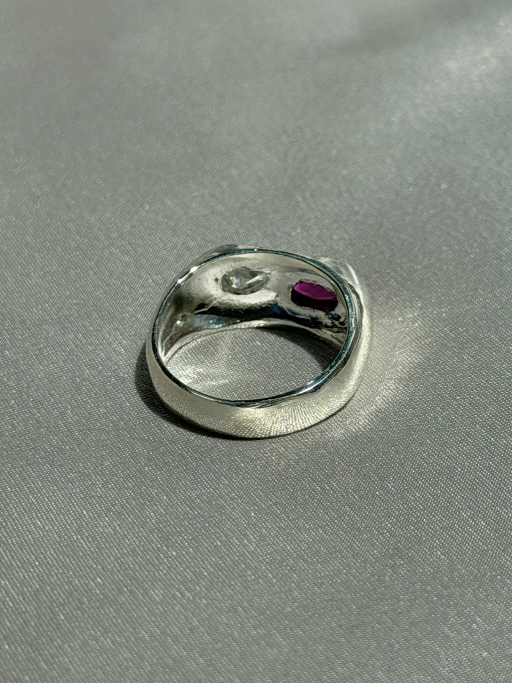 Custom Ruby Diamond Soprano Ring by 23carat