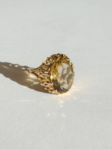 Vintage Dijon Citrine Ring