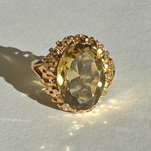 Load image into Gallery viewer, Vintage Dijon Citrine Ring
