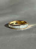 Baguette Diamond Channel Band by 23carat