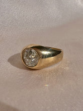 Load image into Gallery viewer, Old European Cut Diamond Signet Ring 1.99cts
