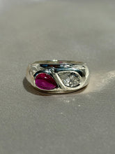 Load image into Gallery viewer, Custom Ruby Diamond Soprano Ring by 23carat
