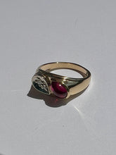 Load image into Gallery viewer, Ruby Diamond Soprano Ring by 23carat
