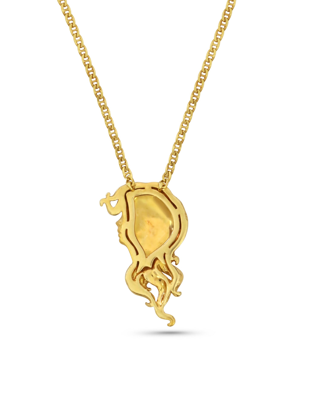 Carrera y Carrera Diamond Emerald Goddess Necklace
