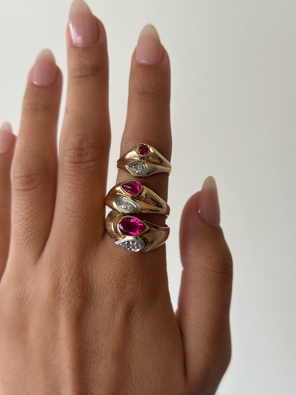 Vintage 1940s Baby Soprano Ring