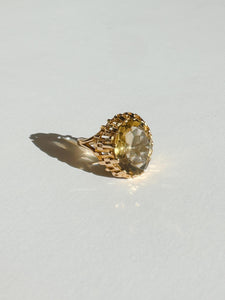 Vintage Dijon Citrine Ring