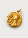 Antique Mother Kin Pendant from France