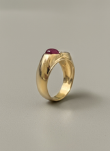 Load image into Gallery viewer, Custom Ruby Diamond Soprano Ring by 23carat
