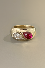 Load image into Gallery viewer, Custom Ruby Diamond Soprano Ring by 23carat
