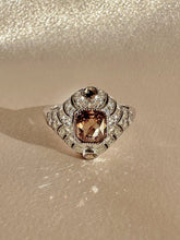 Load image into Gallery viewer, Vintage Chocolate Diamond Deco Ring 1.52 CTW
