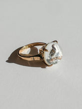 Load image into Gallery viewer, Antique English Crystal Pheasant Essex Ring
