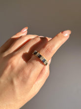 Load image into Gallery viewer, Vintage Sapphire Diamond Baguette Ring
